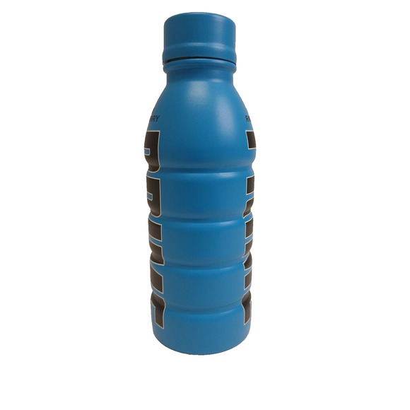 Prime Hydration Limited Edition Metal Water Bottle Blue Raspberry, New! - Picture 2 of 12